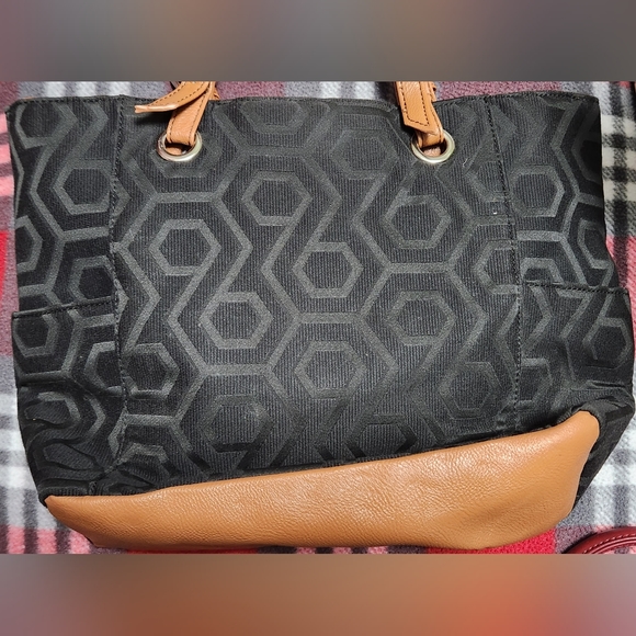 Nine West Hexagon Shoulder Bag Tote - Picture 2 of 3
